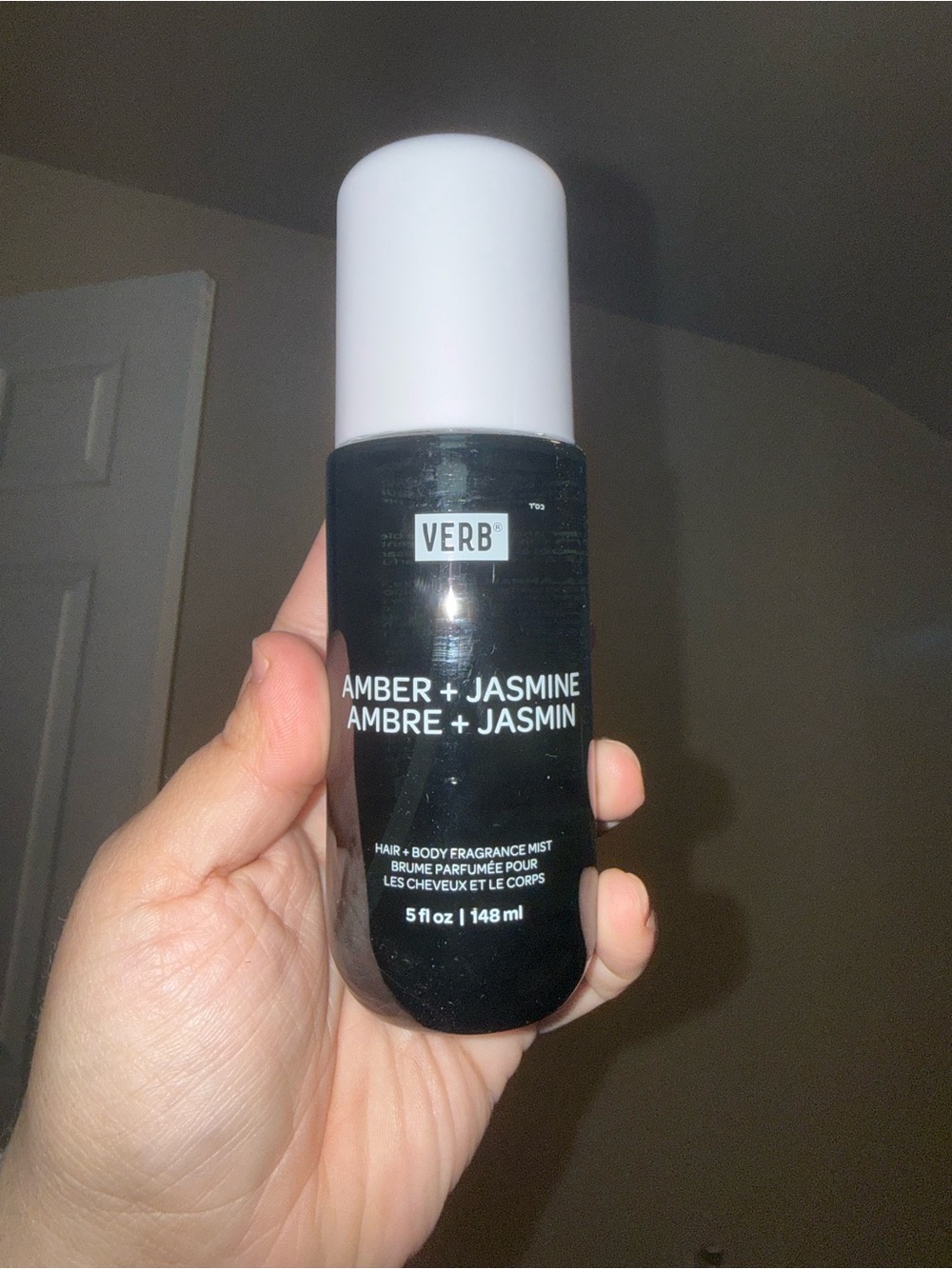 Verb Amber + Jasmine Hair & Body Mist in Black